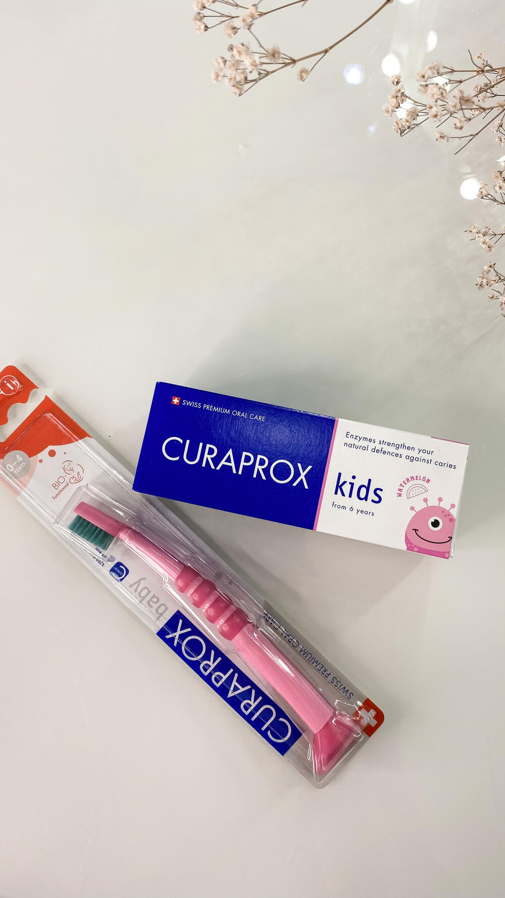 Дитяча зубна паста з фтором з 6-років Кавун 60 ml Curaprox 