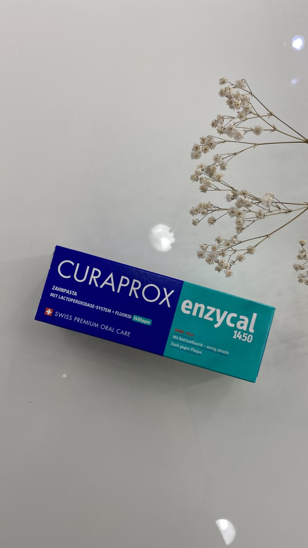 Зубна паста ферментна Enzycal 1450 75 ml Curaprox 