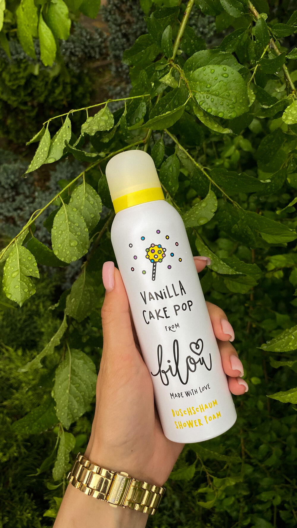 Пінка для душу Bilou 200 ml Vanilla Cake Pop