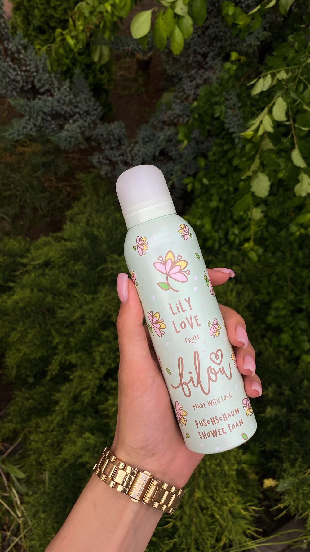 Пінка для душу Bilou 200 ml Lily Love