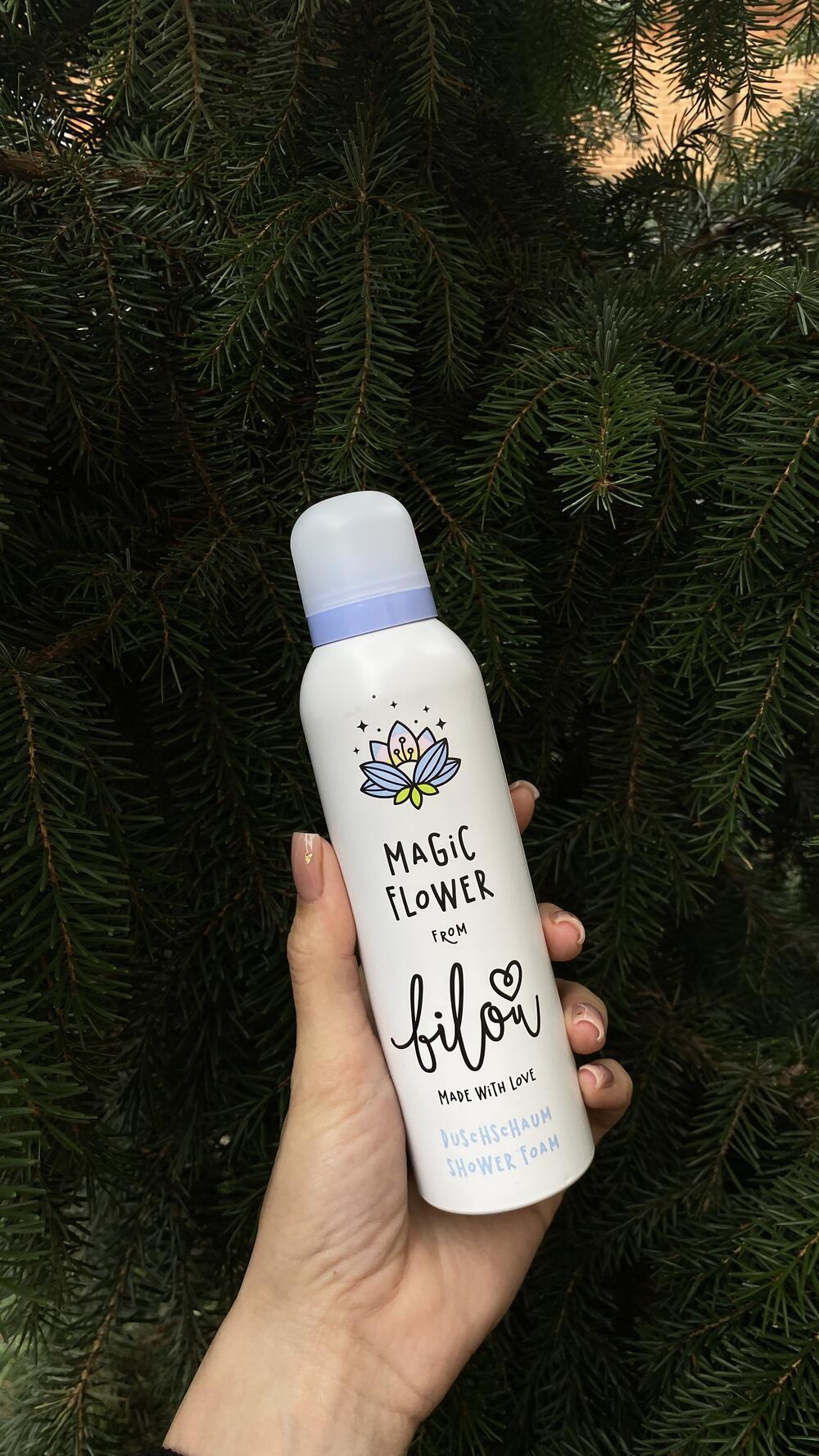 Пінка для душу Bilou 200 ml Magic Flower