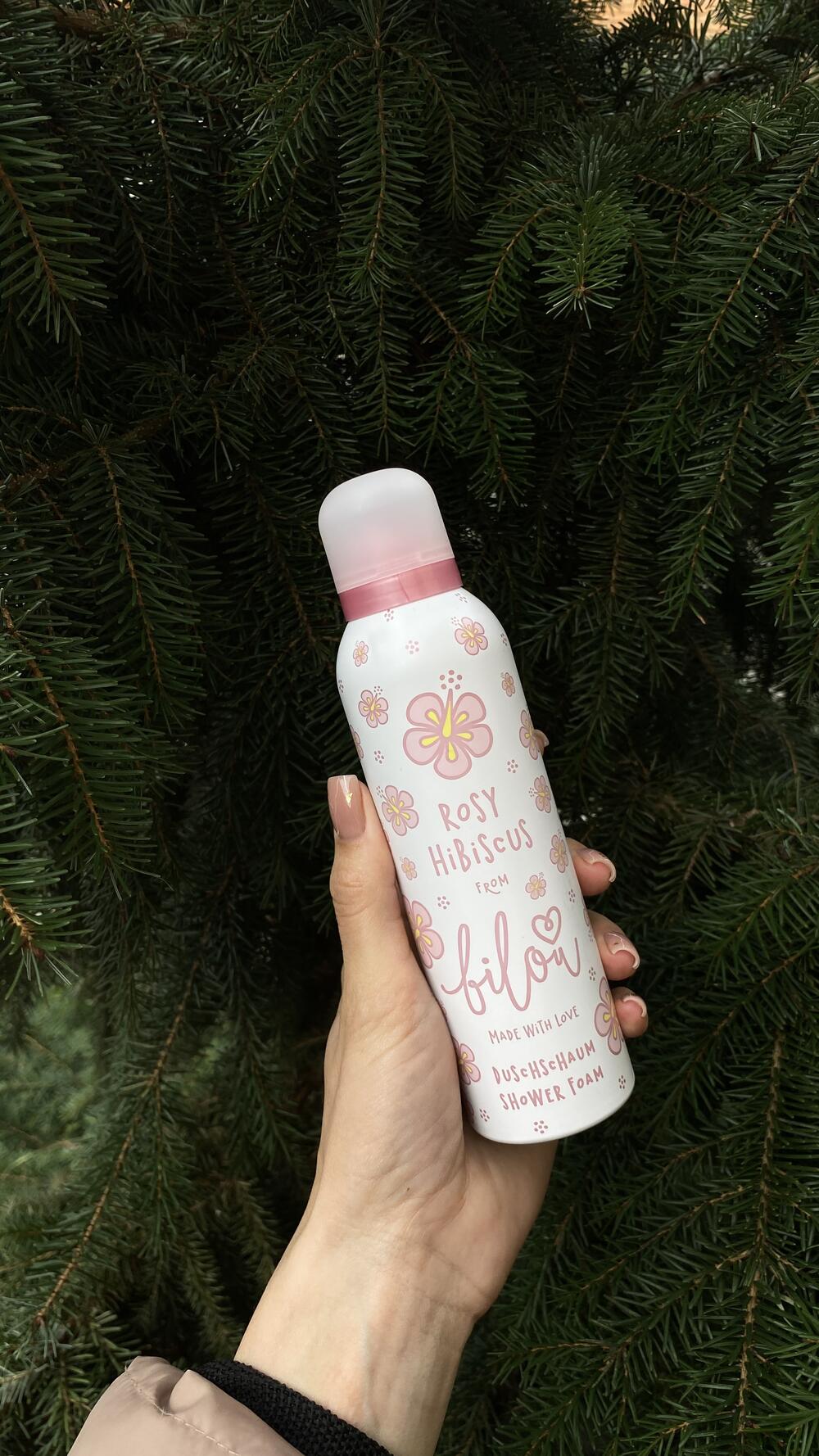 Пінка для душу Bilou 200 ml Rosy Hibiscus