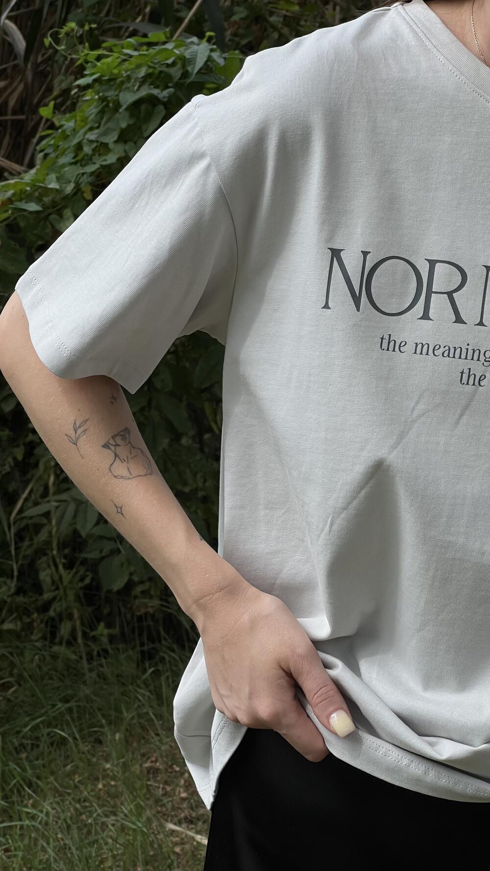 Футболка Normcore Тауп, Oversize