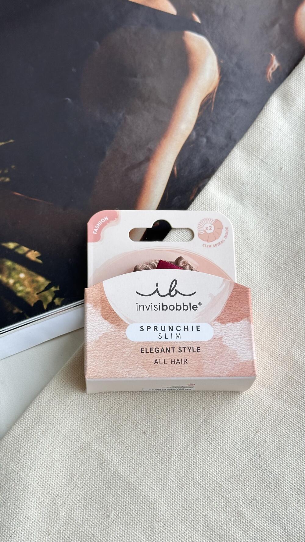 Резинка-браслет для волосся invisibobble SPRUNCHIE SLIM The Snuggle is Real 