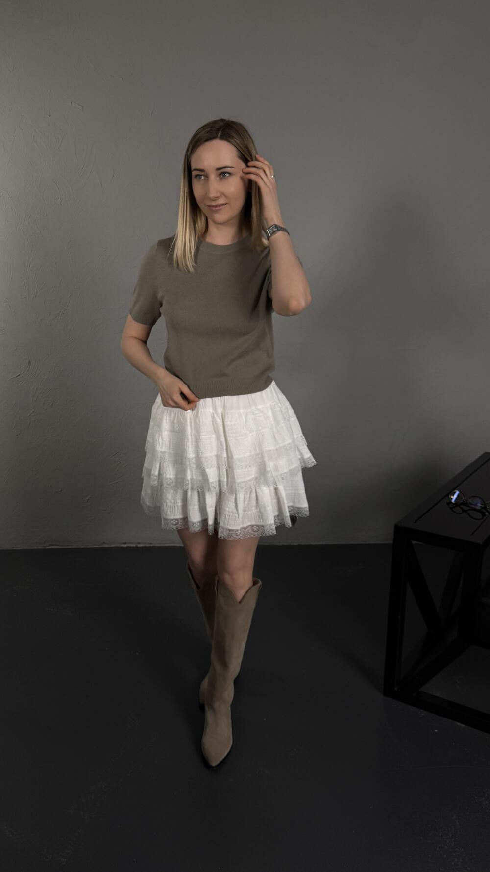 Футболки трикотажні  2289 Хакі, Oversize