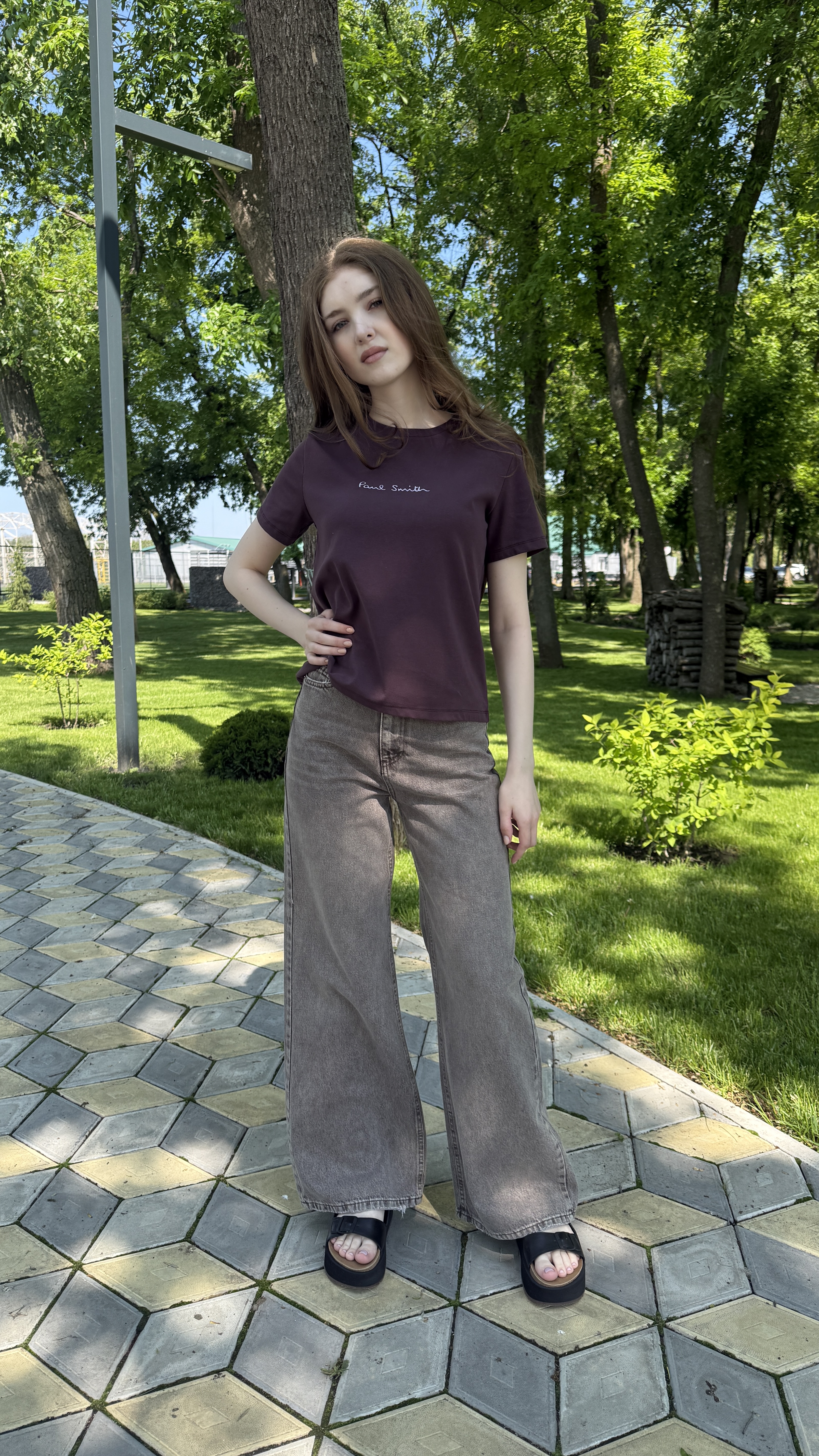 Футболка з принтом Paul Smith Слива, S/M