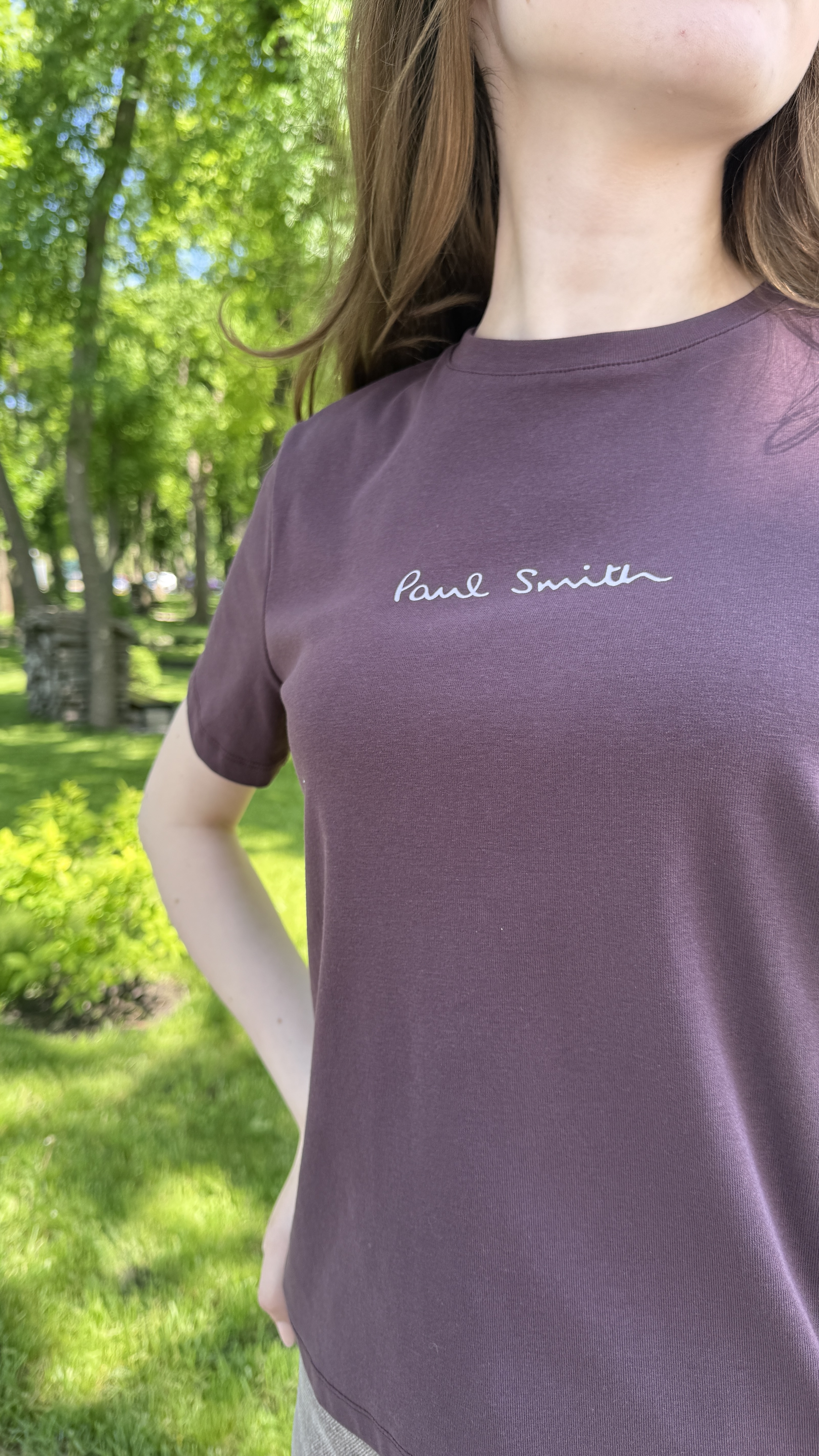 Футболка з принтом Paul Smith Слива, S/M