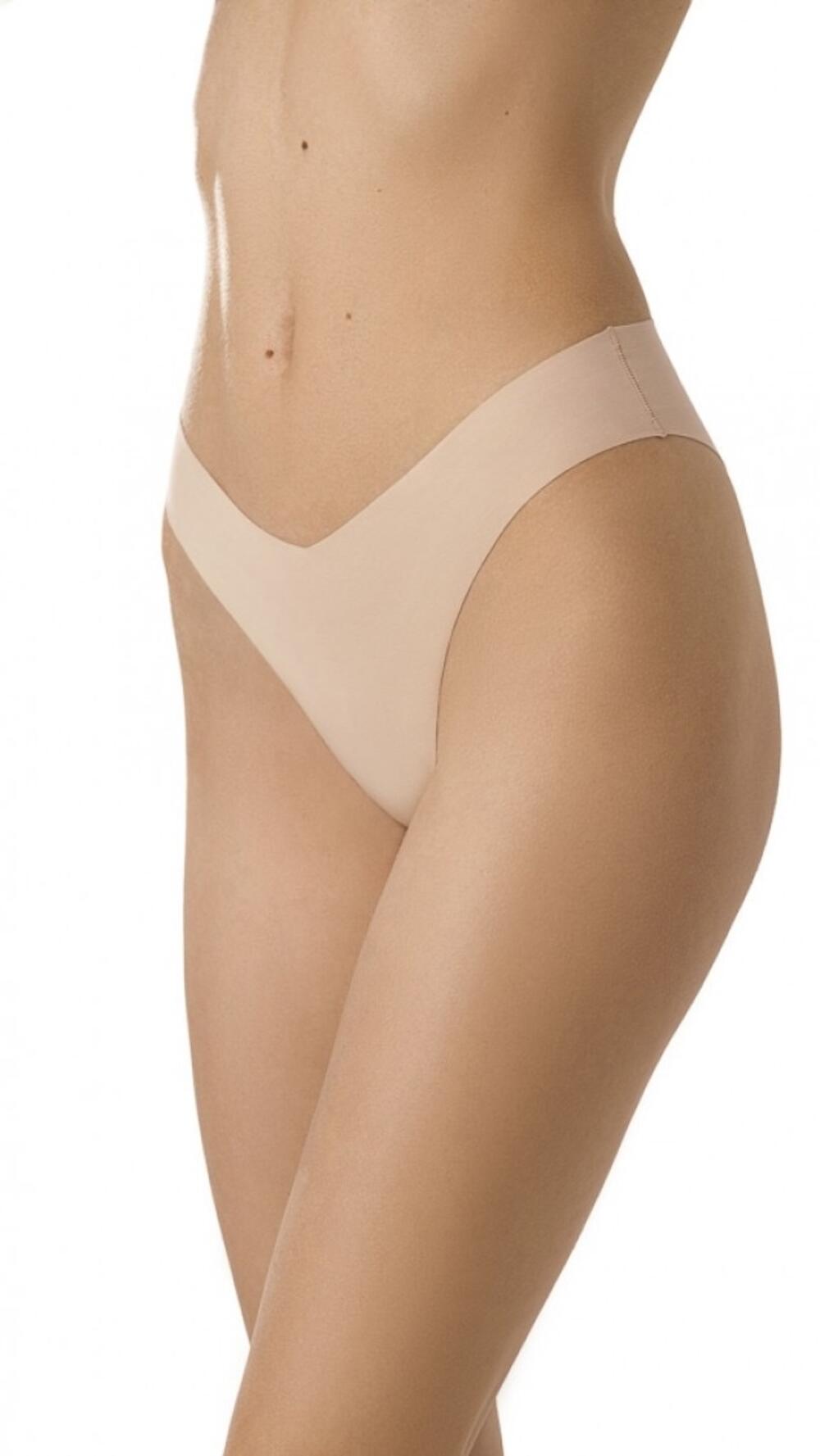 Трусики жіночі безшовні з бавовни cheeky 9204 Jasmine Light beige, L