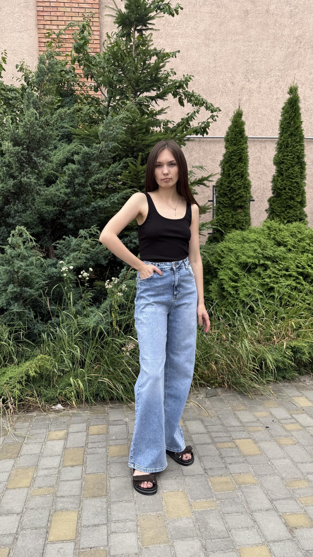 Джинси мод Wide leg 2506 It’s basic 