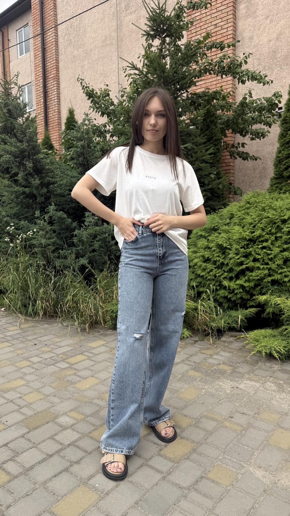 Джинси 936 Lib Denim Блакитний, 40