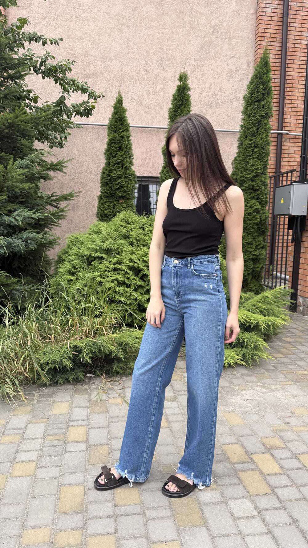 Джинси 931 Lib Denim Блакитний, 40