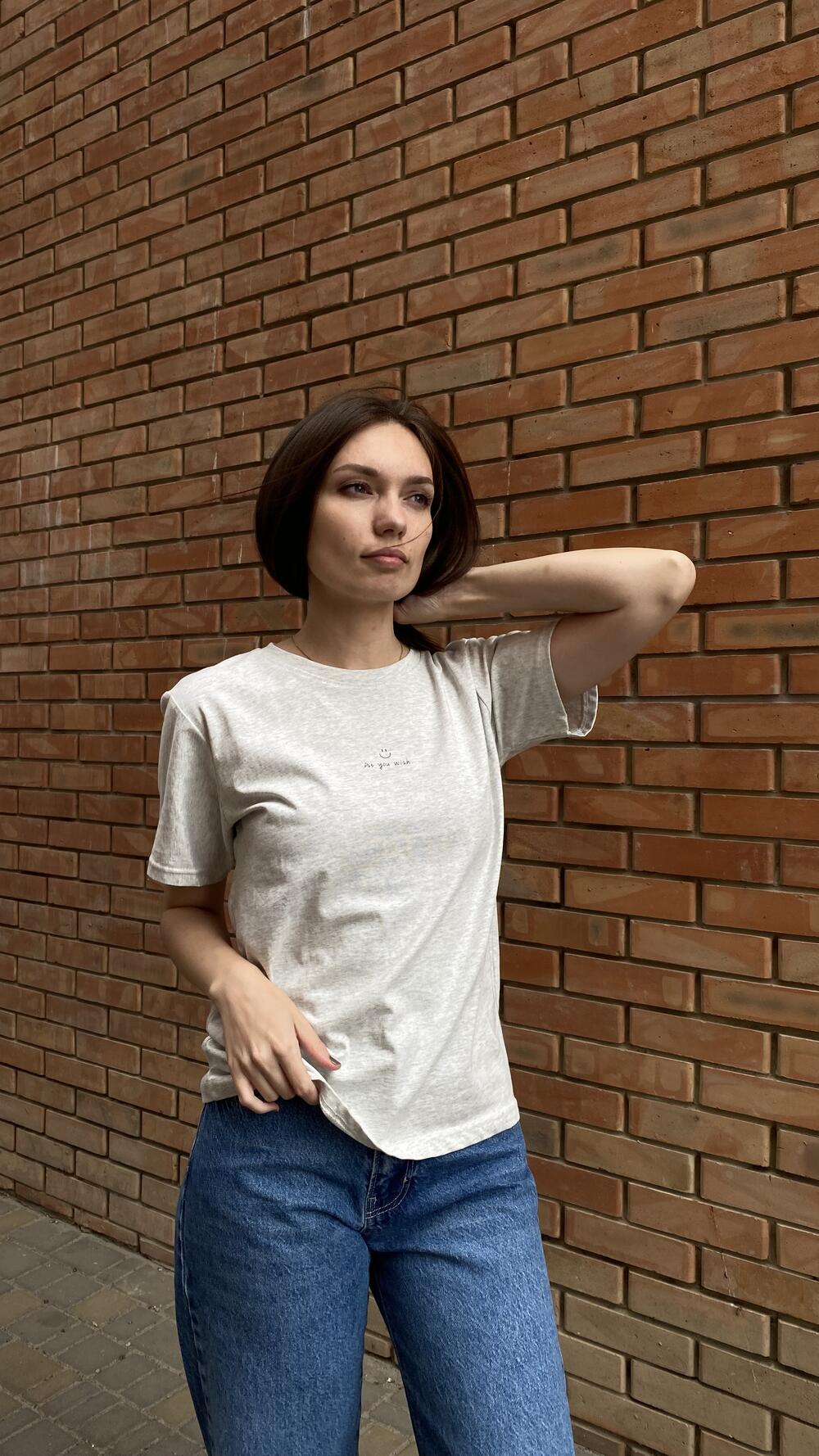 Футболка з принтом As you wish 
