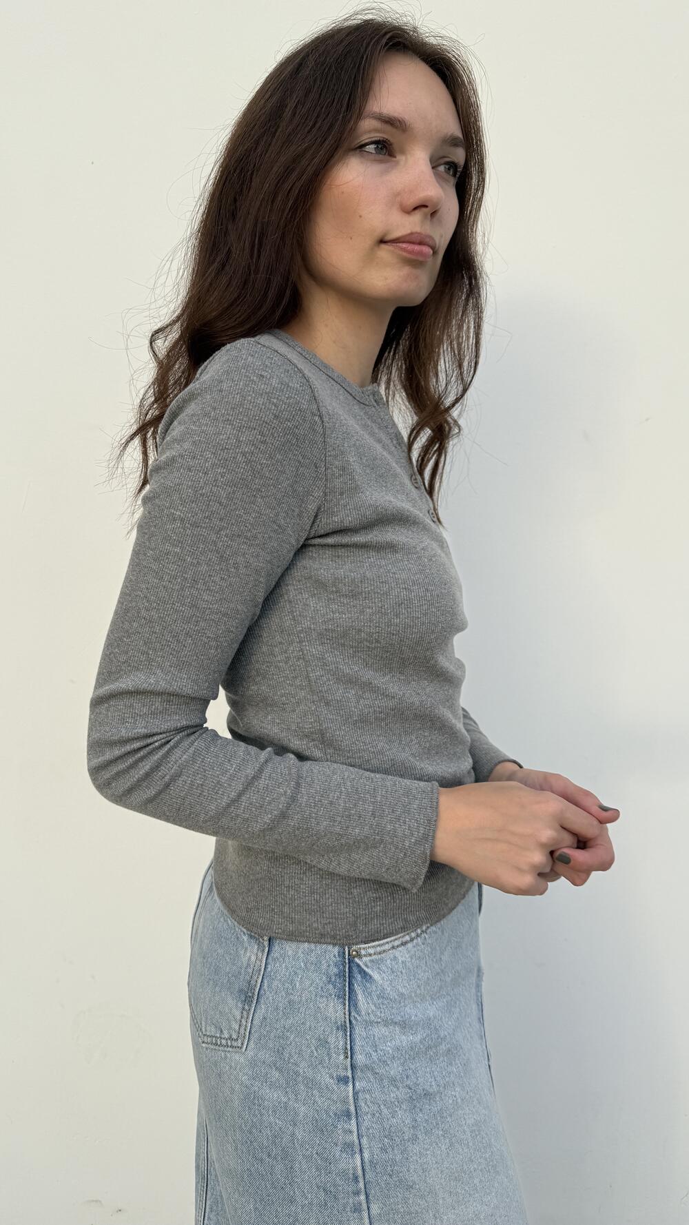 Кофта Ivvi мод. 24140 Сірий, L