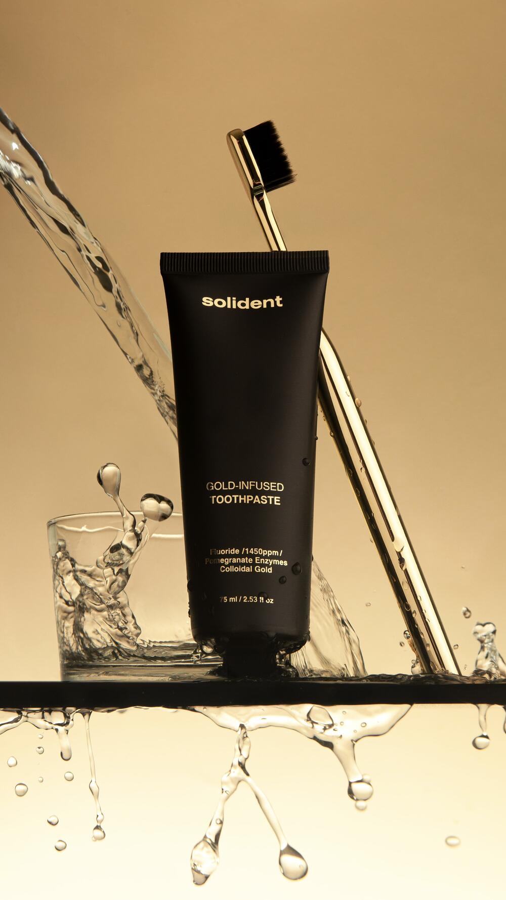 Зубна паста Solident Gold 75 ml 