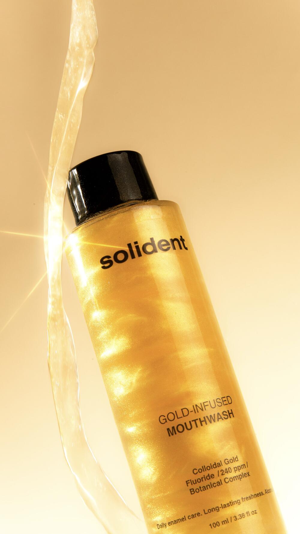 Ополіскувач для ротової порожнини Solident Gold 400ml -, -
