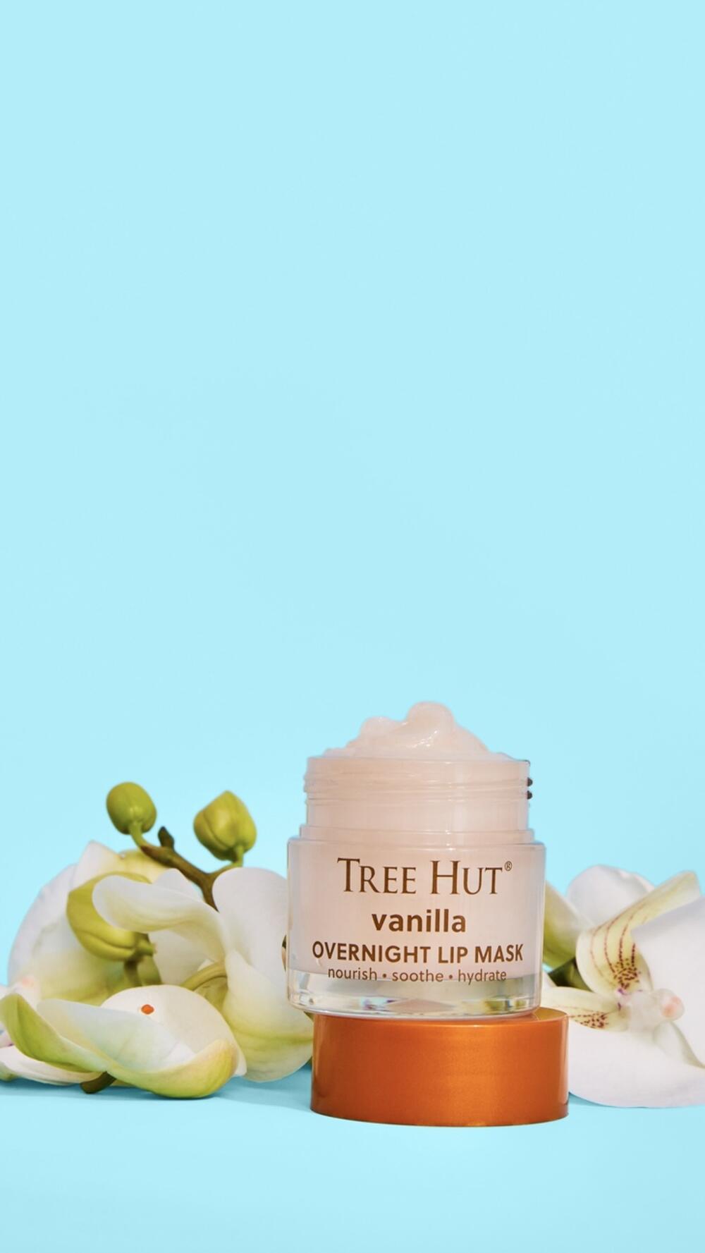 Нічна маска для губ Tree Hut Overnight Lip Mask 17g Vanilla