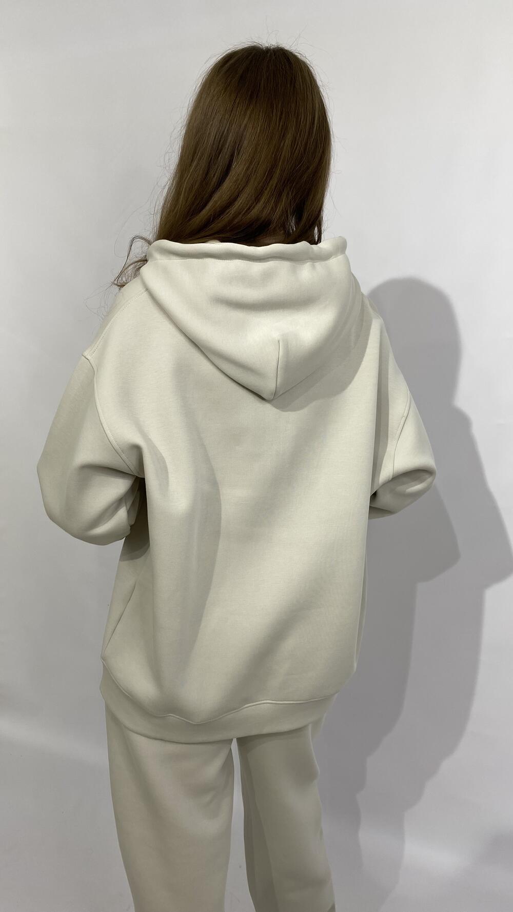 Спортивный й костюм з олімпійкою та джогерами Lacris Тауп, Oversize