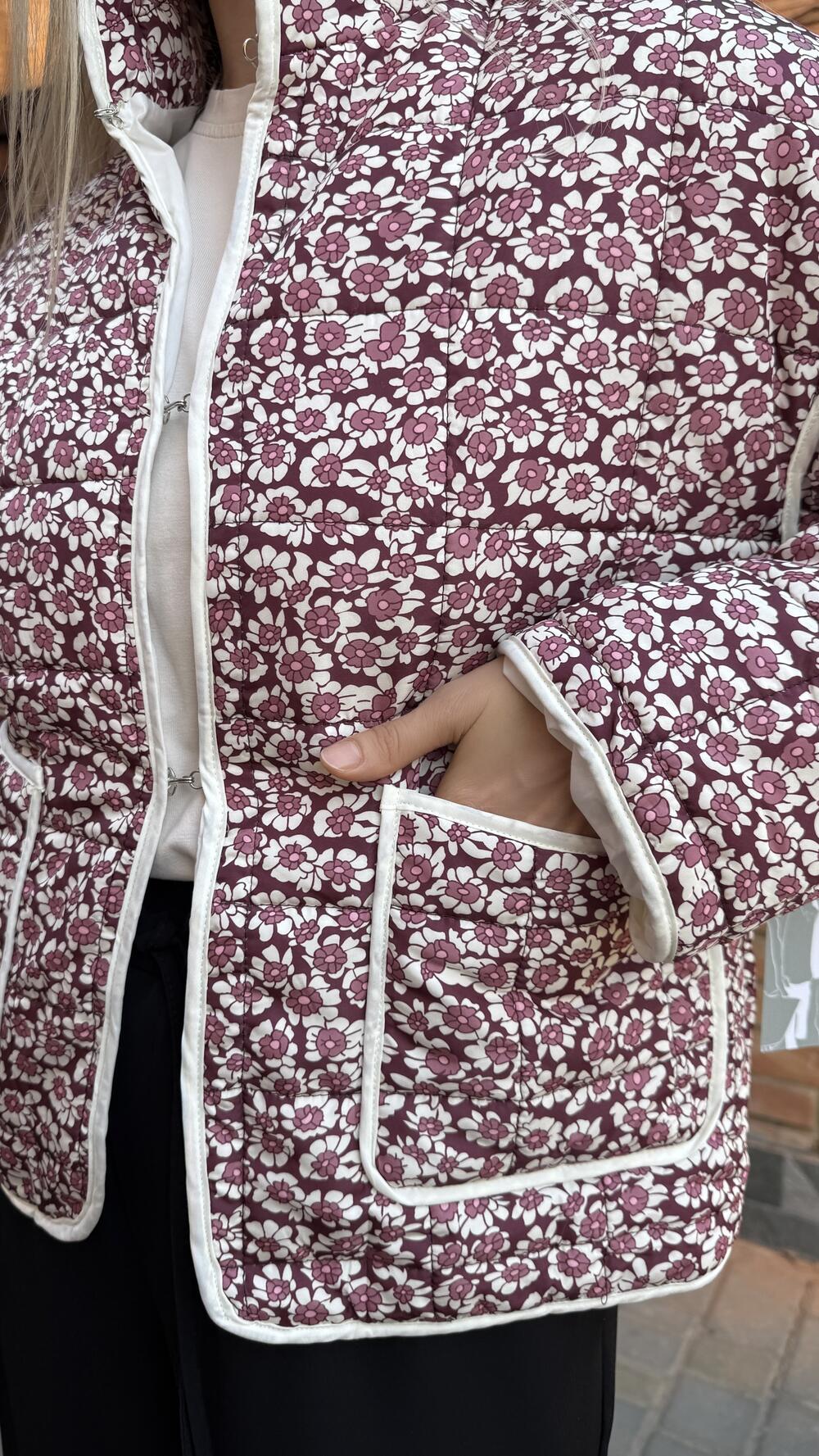 Куртка бавовняна Рожевий, Oversize