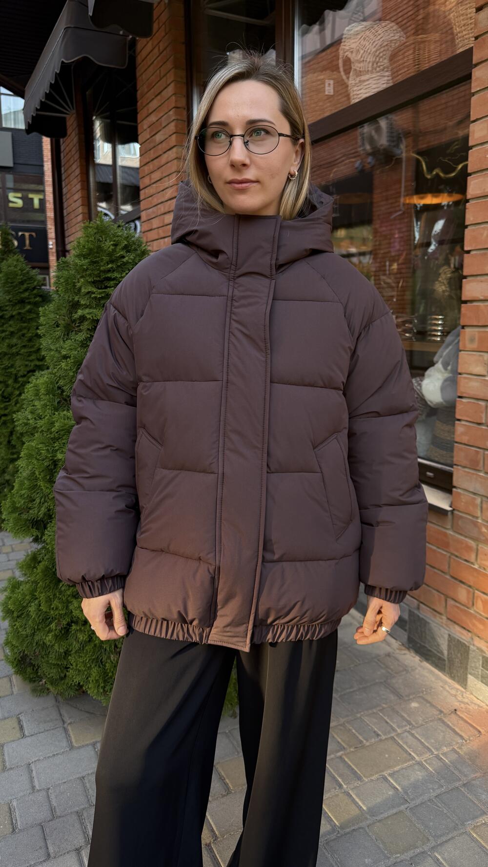 Бомбер з капюшоном Bless 