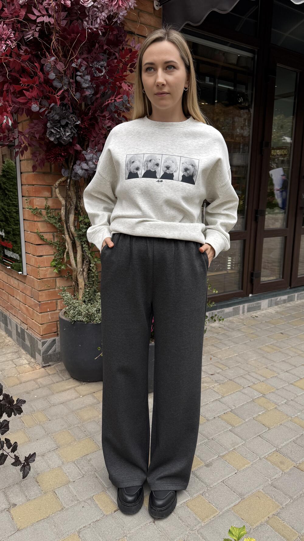 Брюки 526806 Alo Графітовий, XL