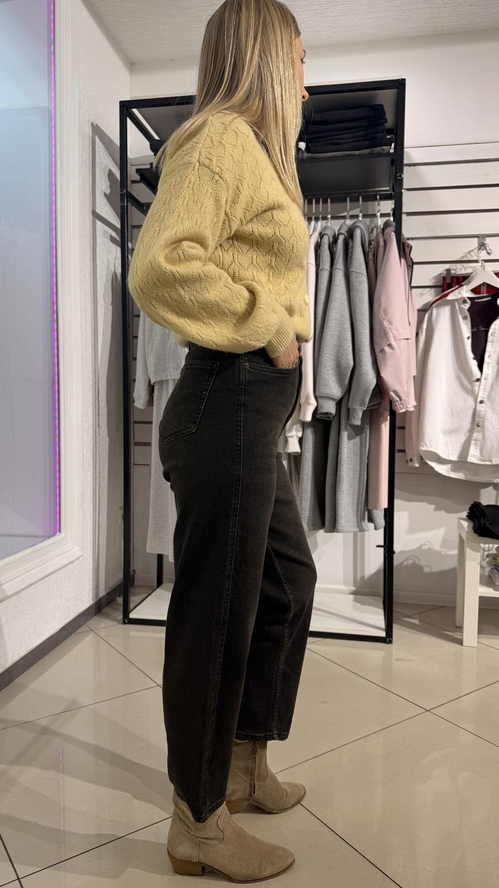 Джинси арт.3506 Ретро графітовий, 38