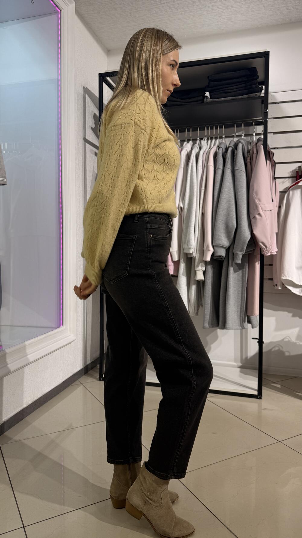 Джинси арт.3506 Ретро графітовий, 42