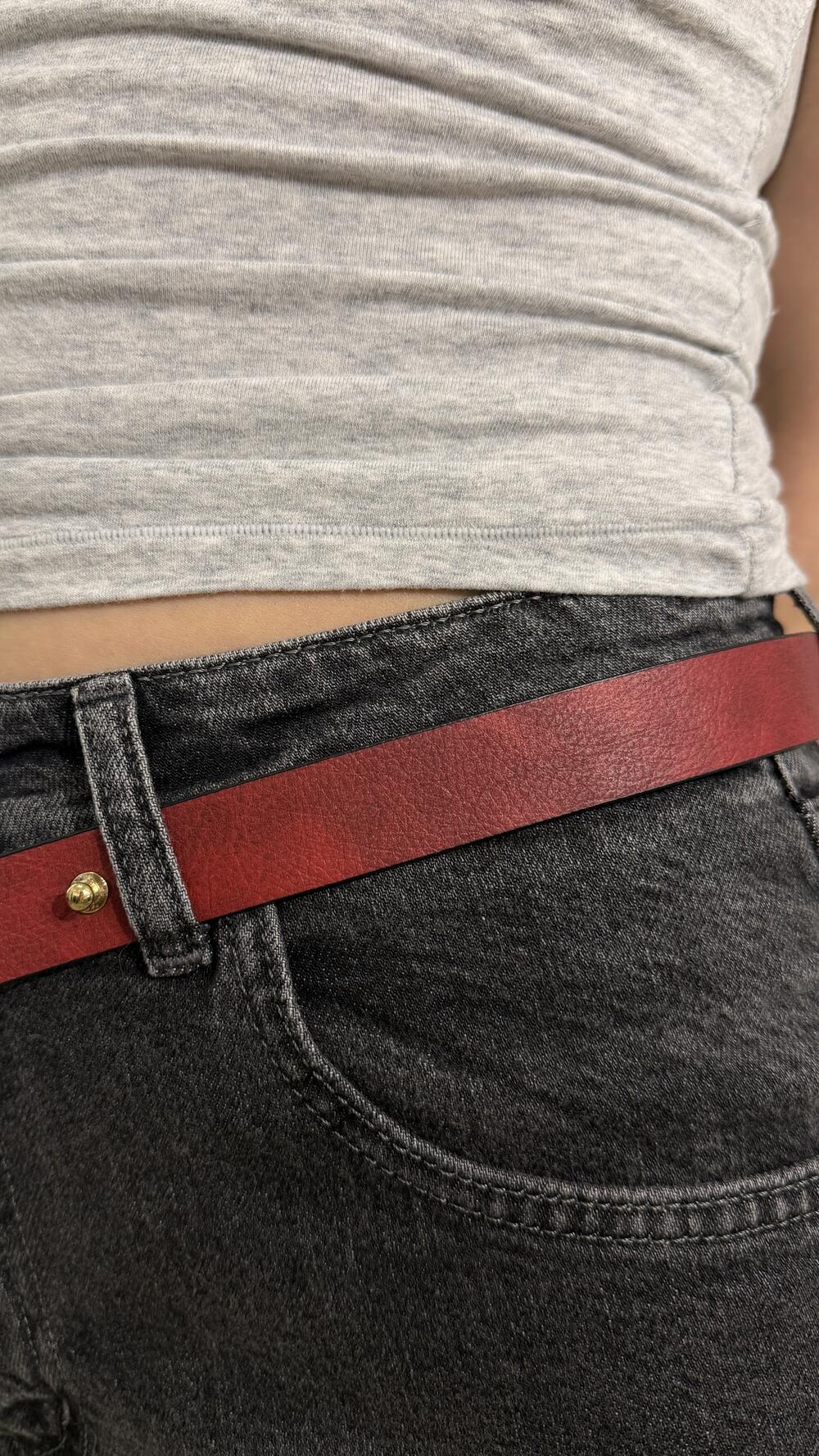 Джинси прямі з поясом в комплекті 139 Jeandia Графітовий, 36