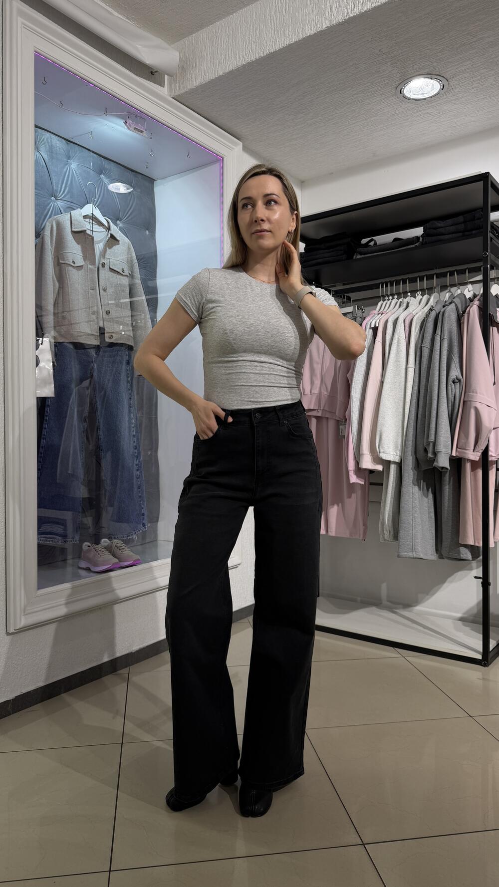 Джинси арт. 2506 Чорний, 38