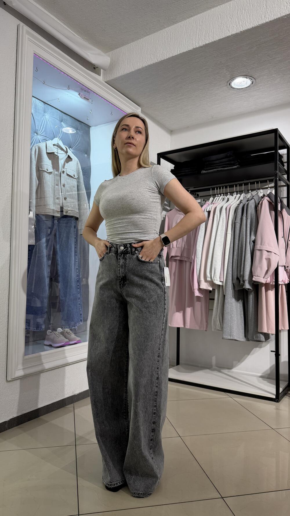 Джинси Twin Blue  1396 Сірий, 38