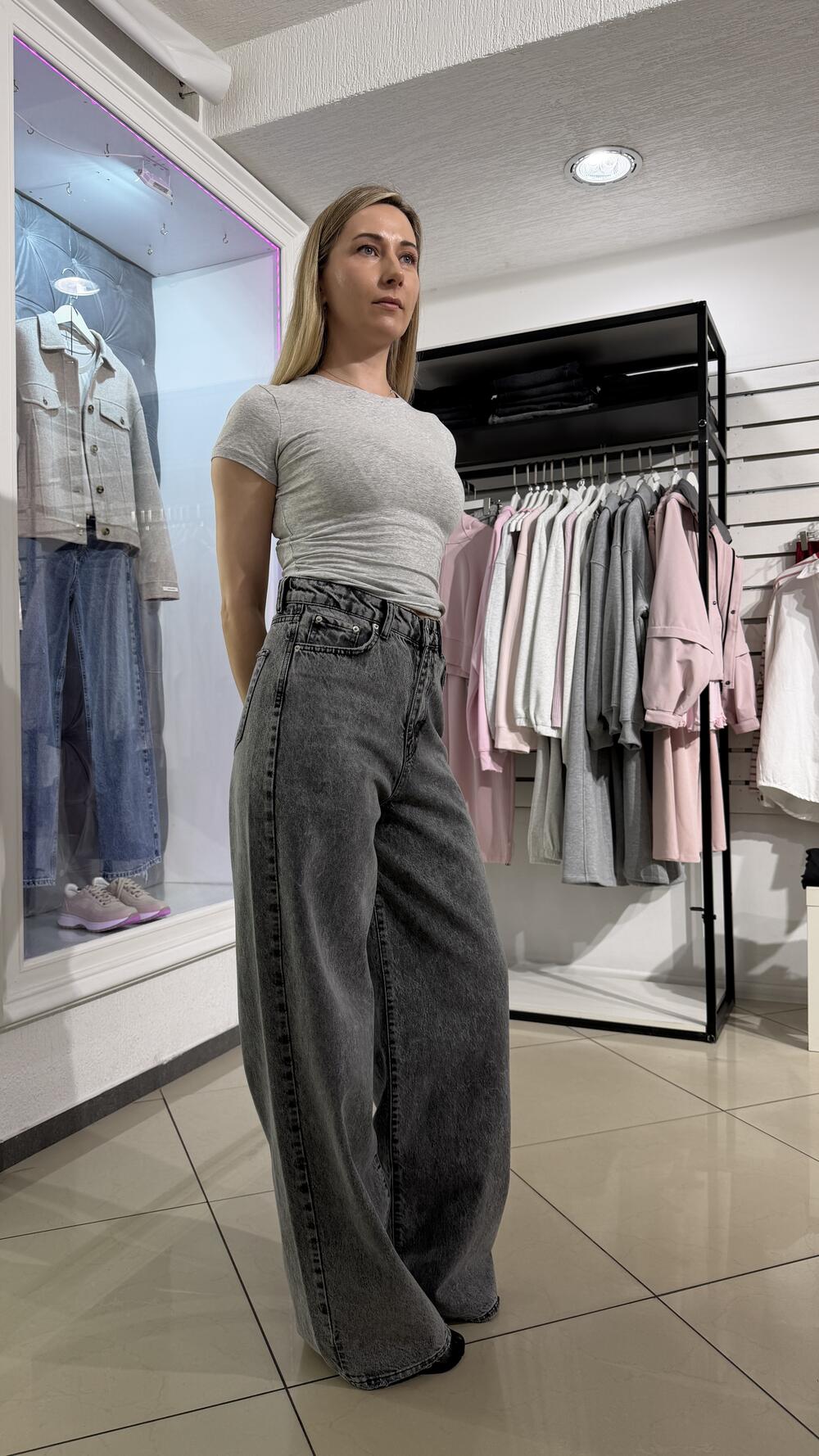 Джинси Twin Blue  1396 Сірий, 38