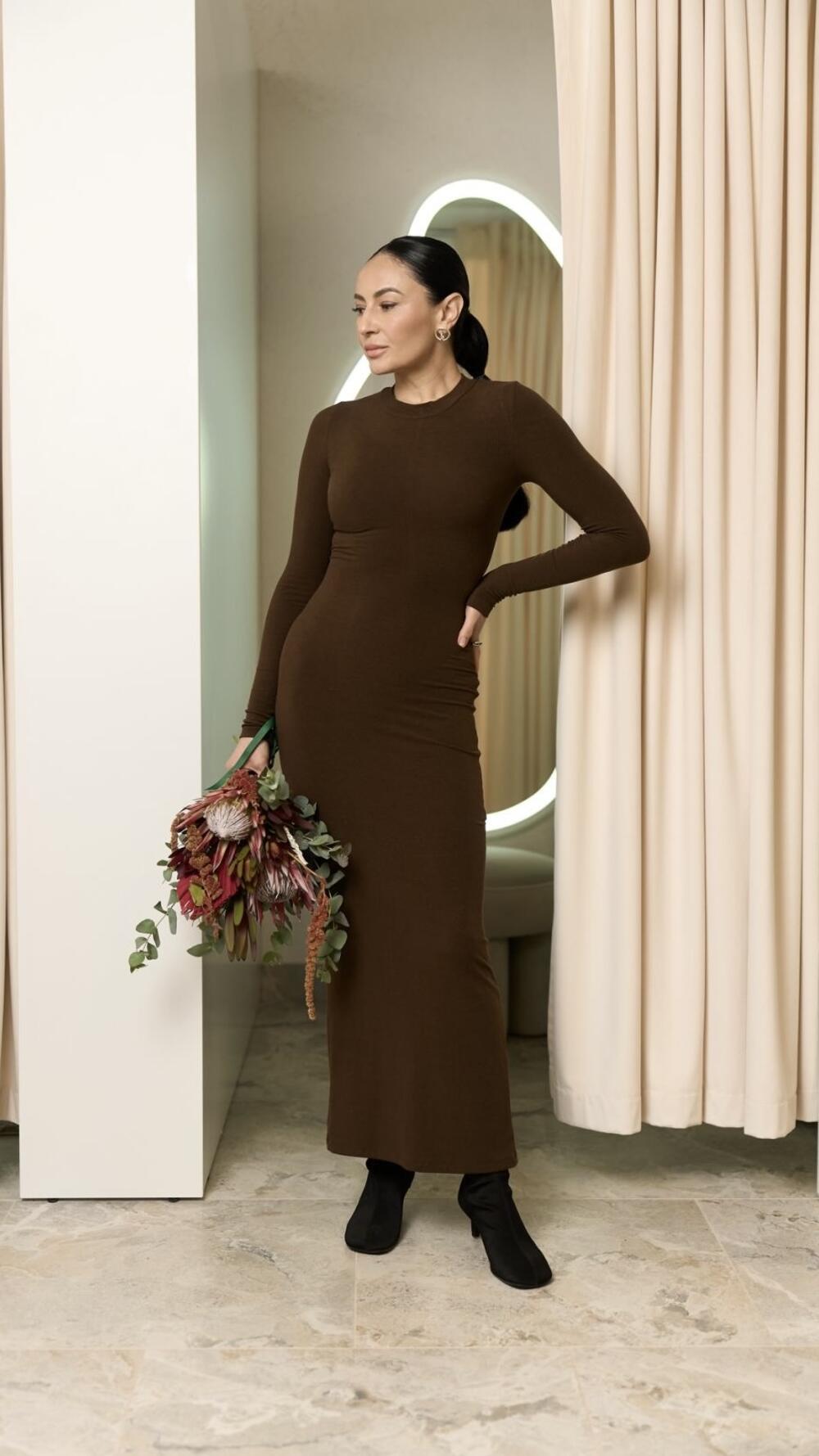 Сукня 1109 в рубчик Lk 