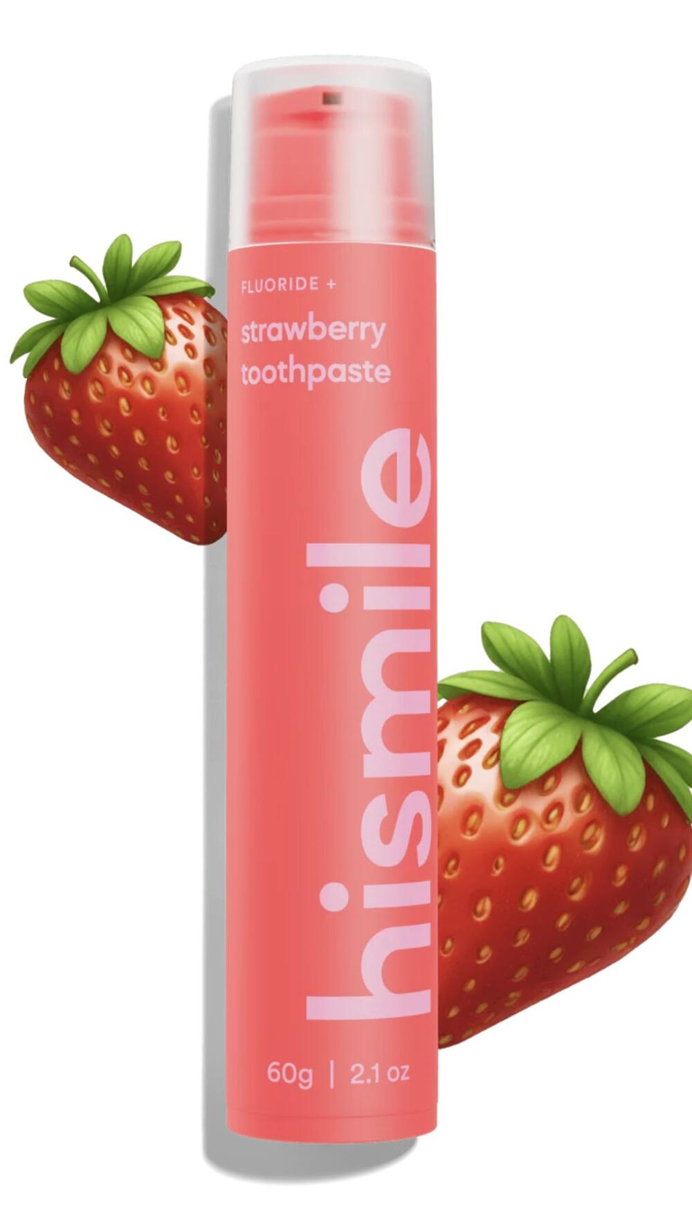 Зубна паста 60g Hismile Полуниця, 60 г