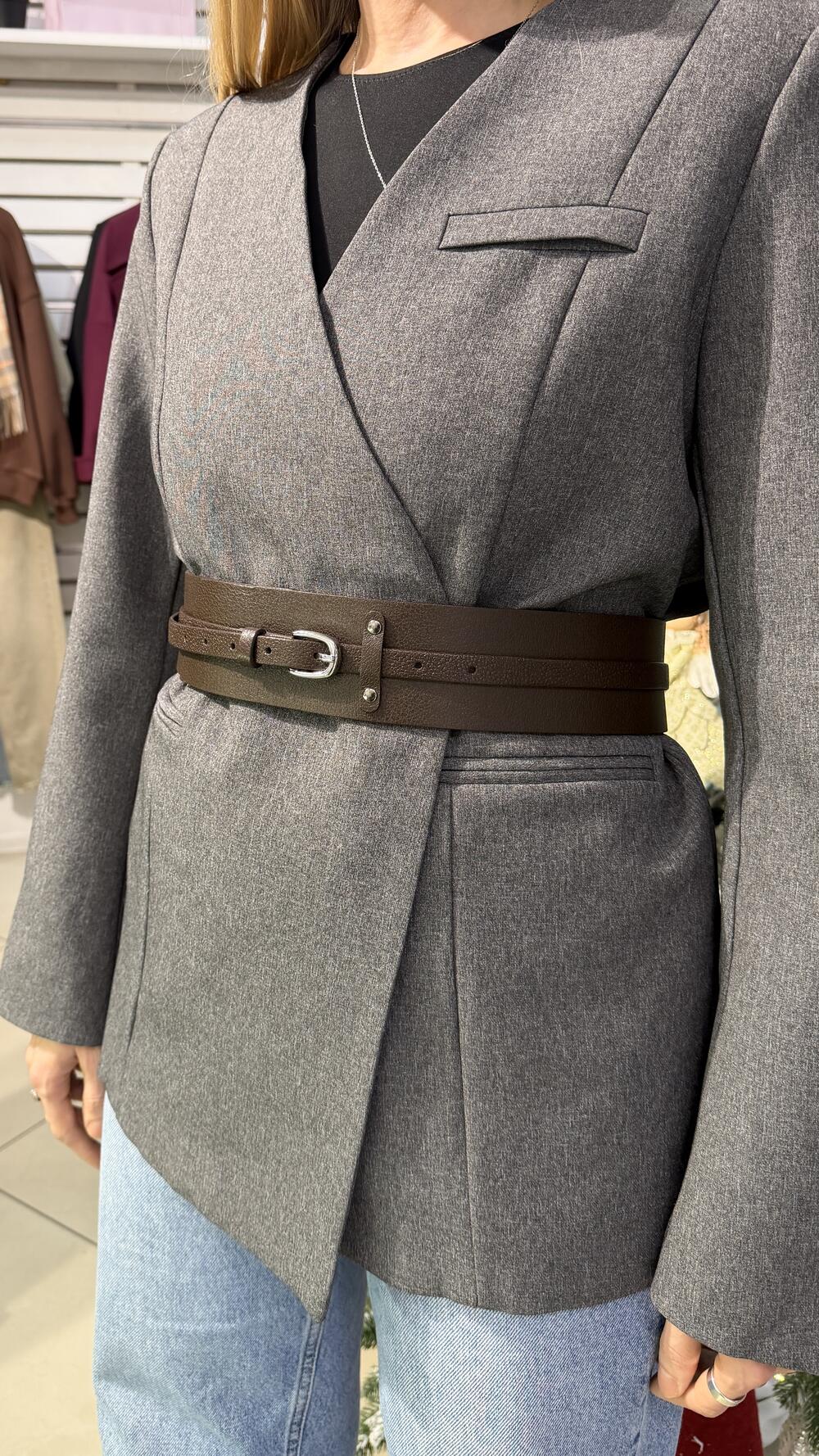 Ремінь корсетний 05.60.63.01/03 Kremin Шоколадний