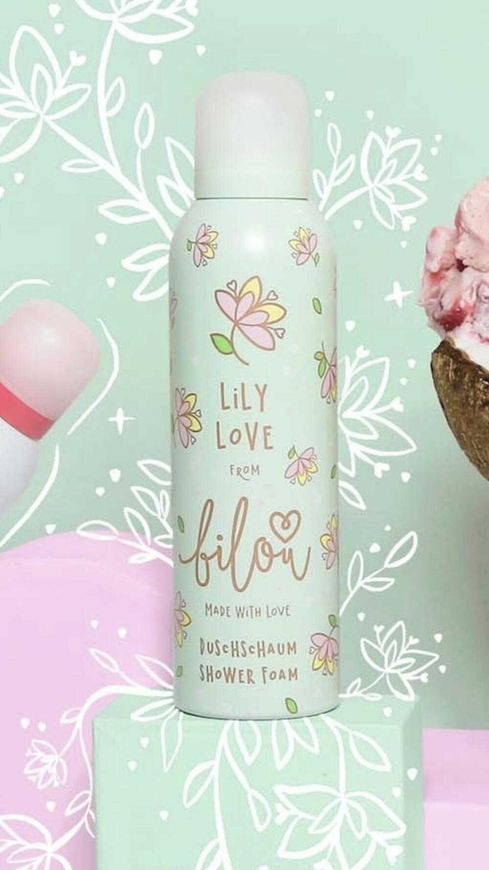 Пінка для душу Bilou 200 ml Lily Love