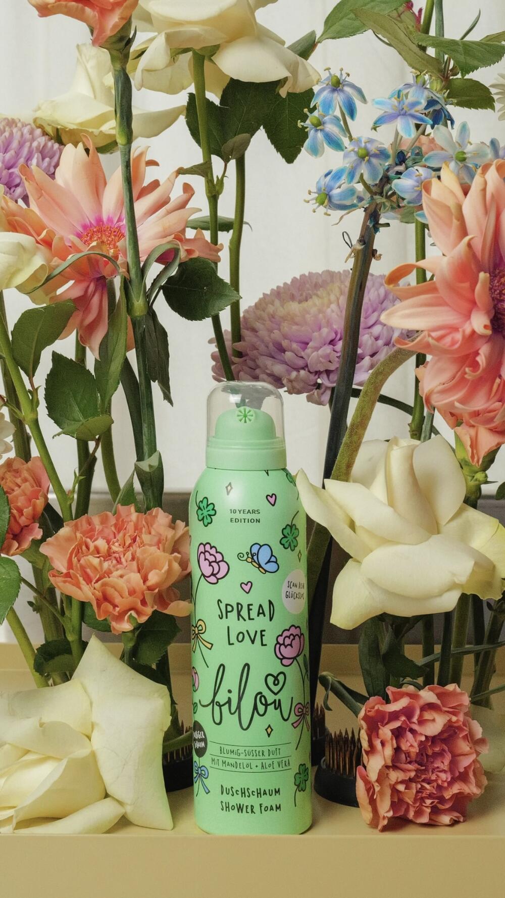 Пінка для душу Bilou 200 ml Spread Love