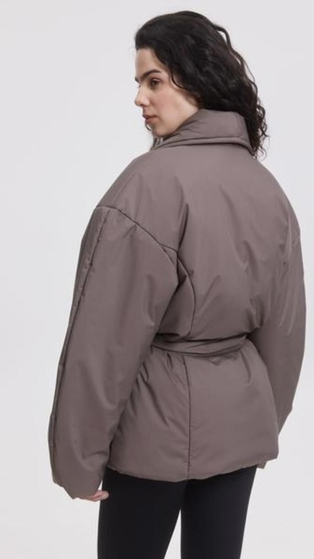 Куртка євро зима на запах, Аселія Капучіно, M/L