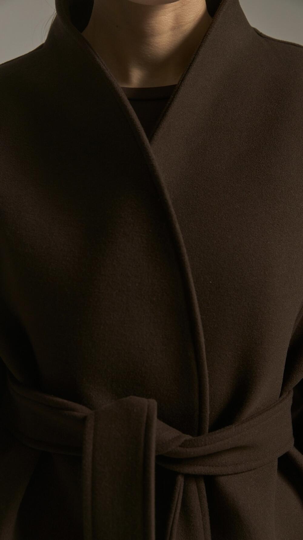 Напів пальто Прайм Шоколадний, S