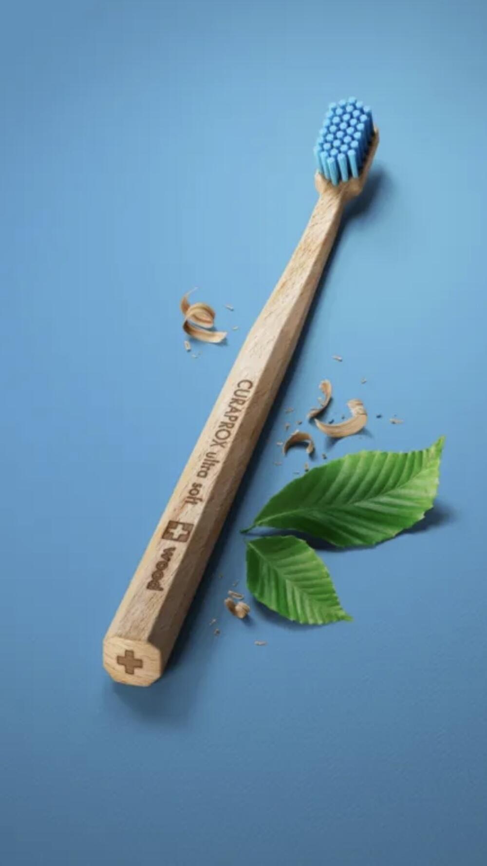 Зубна щітка еко деревʼяна 4440 ultra soft 