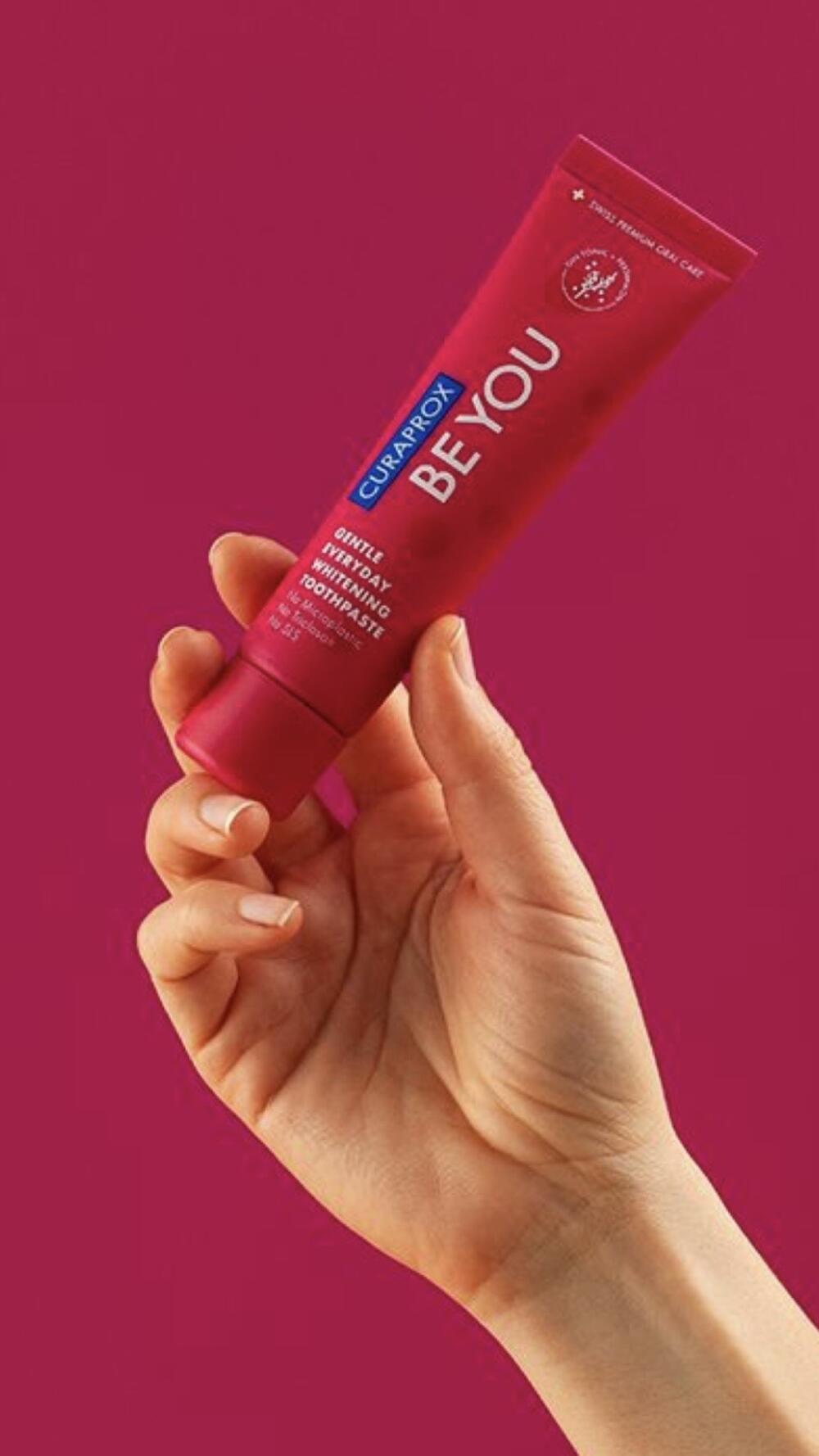 Зубна паста відбілювальна Be you 60 ml Пурпуровий