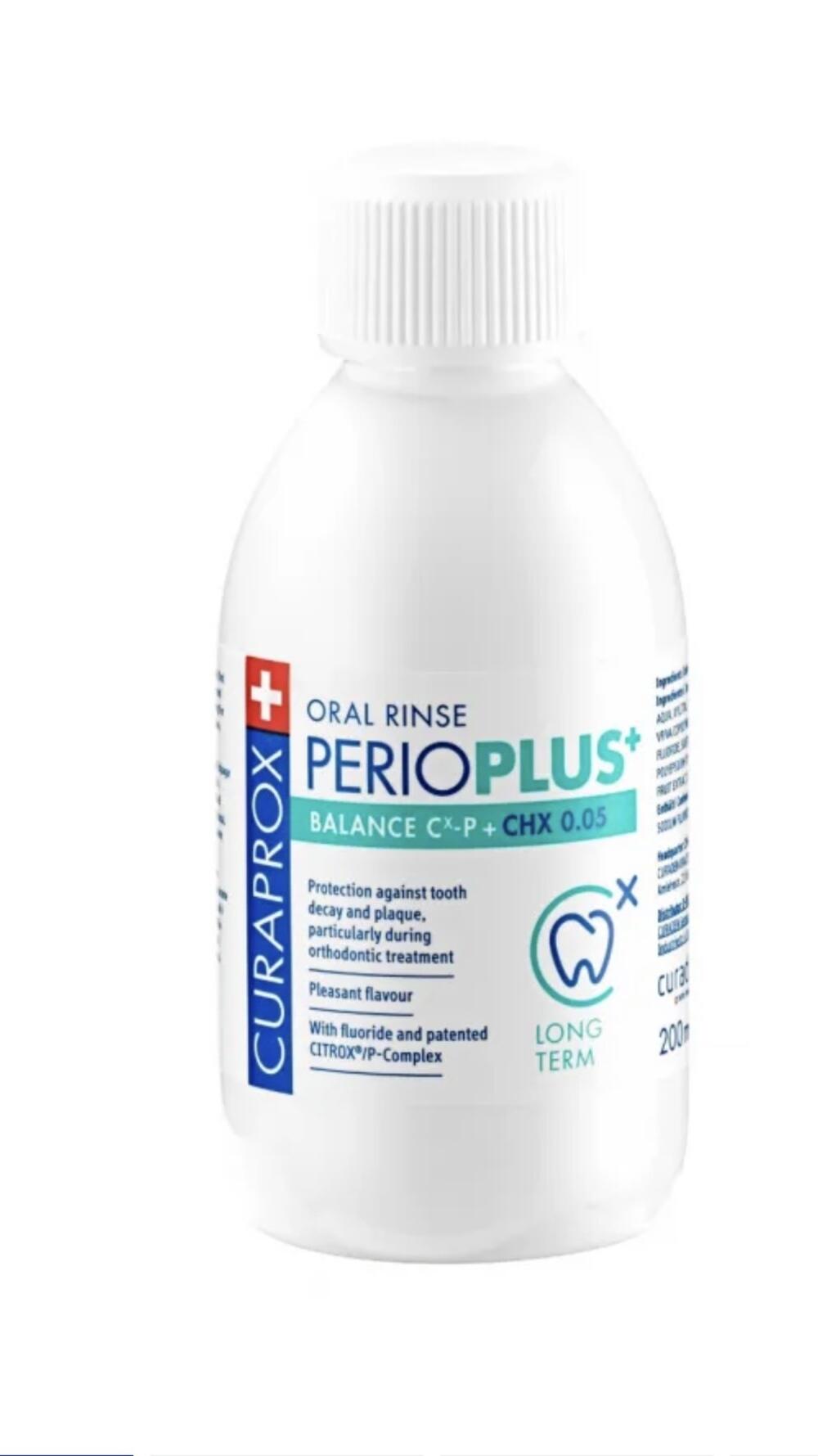 Ополіскувач Perio plus Balance  з 0,05 хлоргексилину 200 ml -