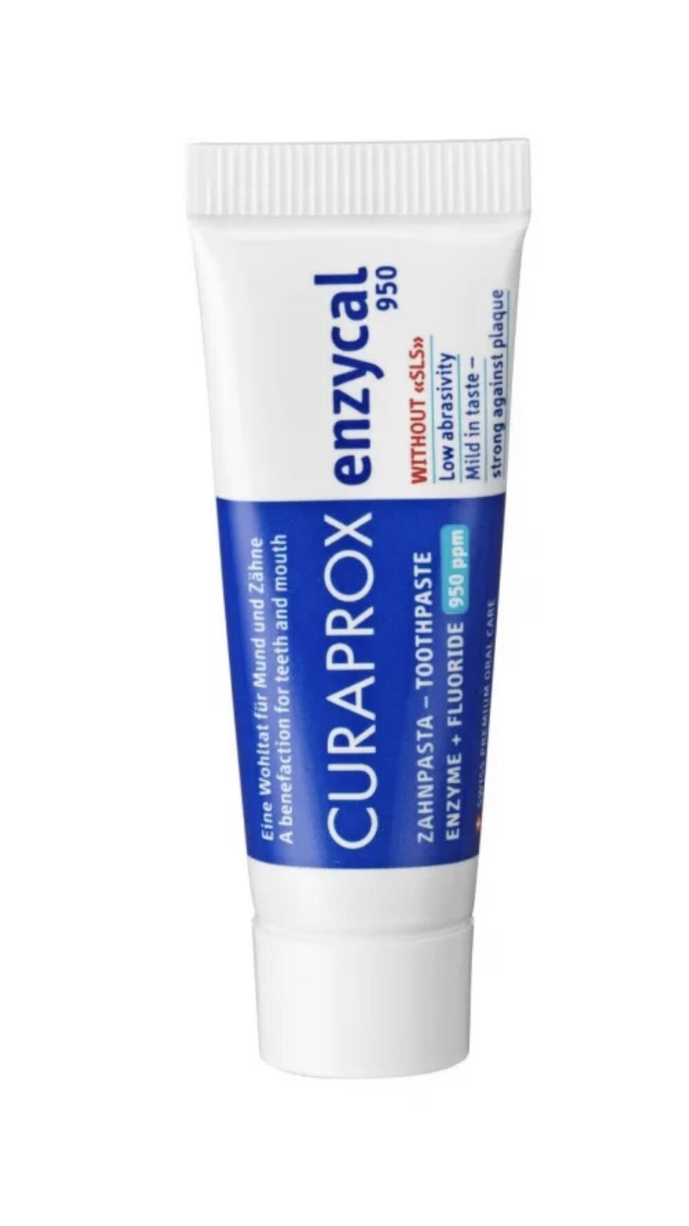 Зубна паста ферментна Enzycal 950 ppm 10 ml 