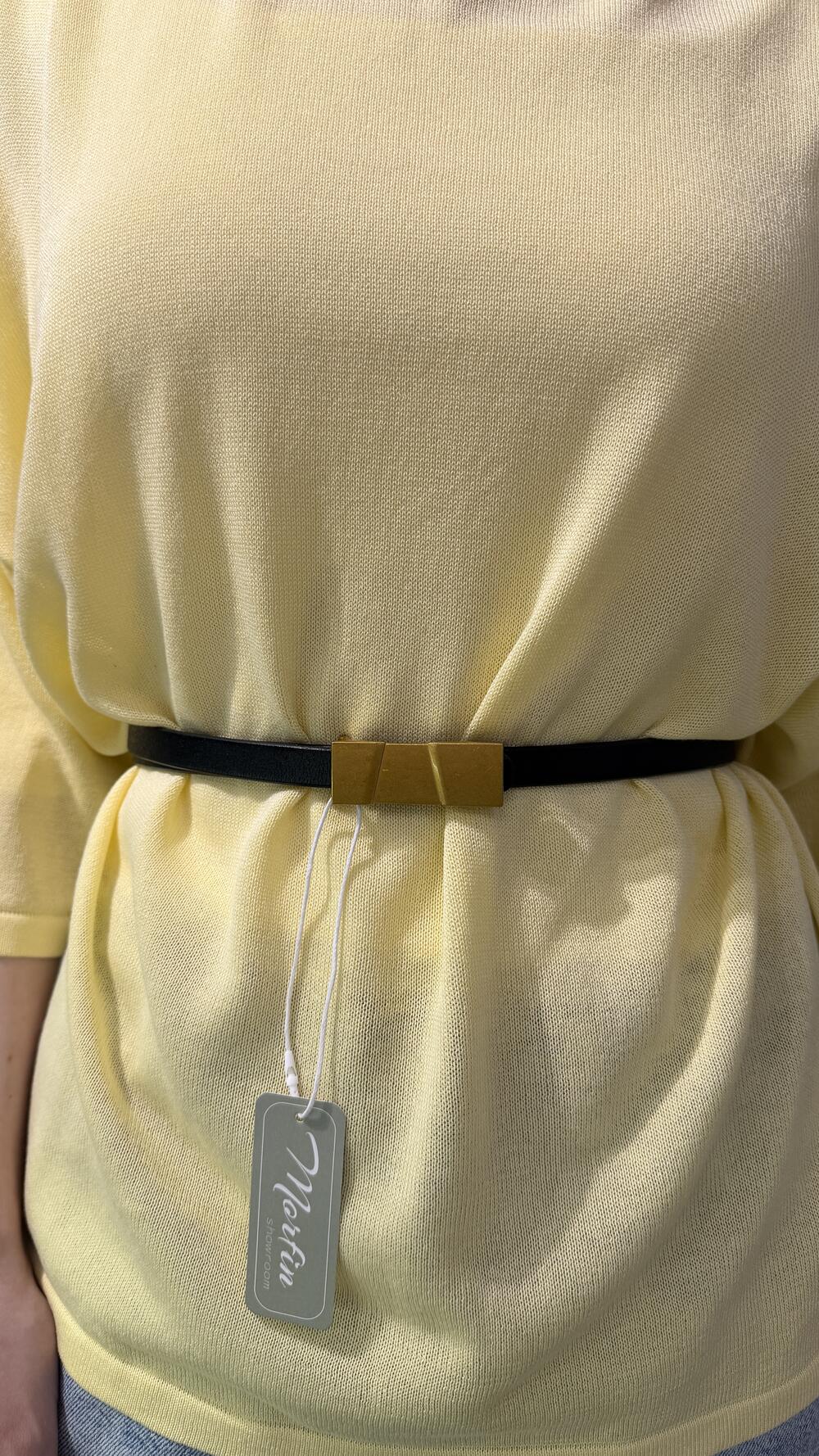 Ремінь шкіряний 05.16.75.13/14 Kremin Чорний