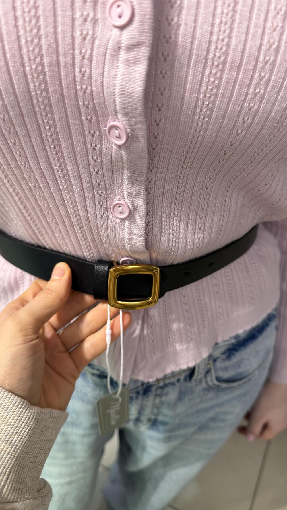 Ремінь шкіряний 05.25.75.16/17 (2 см) Kremin 