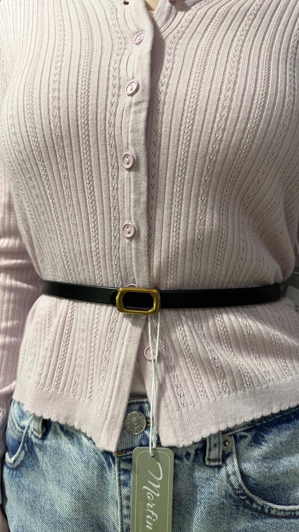 Ремінь шкіряний 05.15.75.11/12 Kremin Чорний