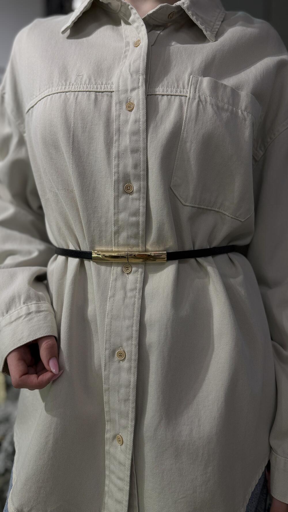 Ремінь шкіряний 05.10.63.01 Kremin Чорний