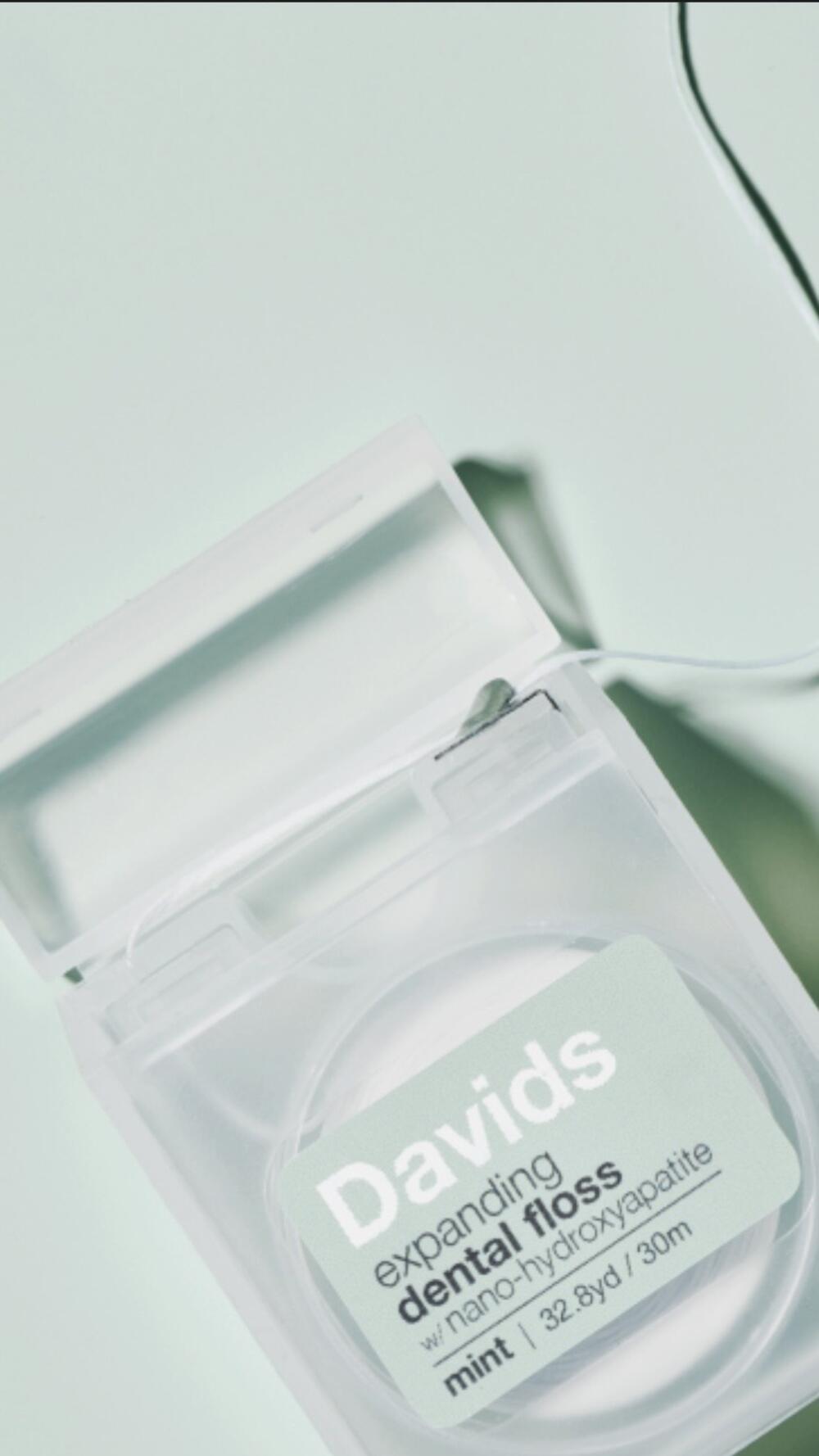 Зубна нитка +рефіл Davids -