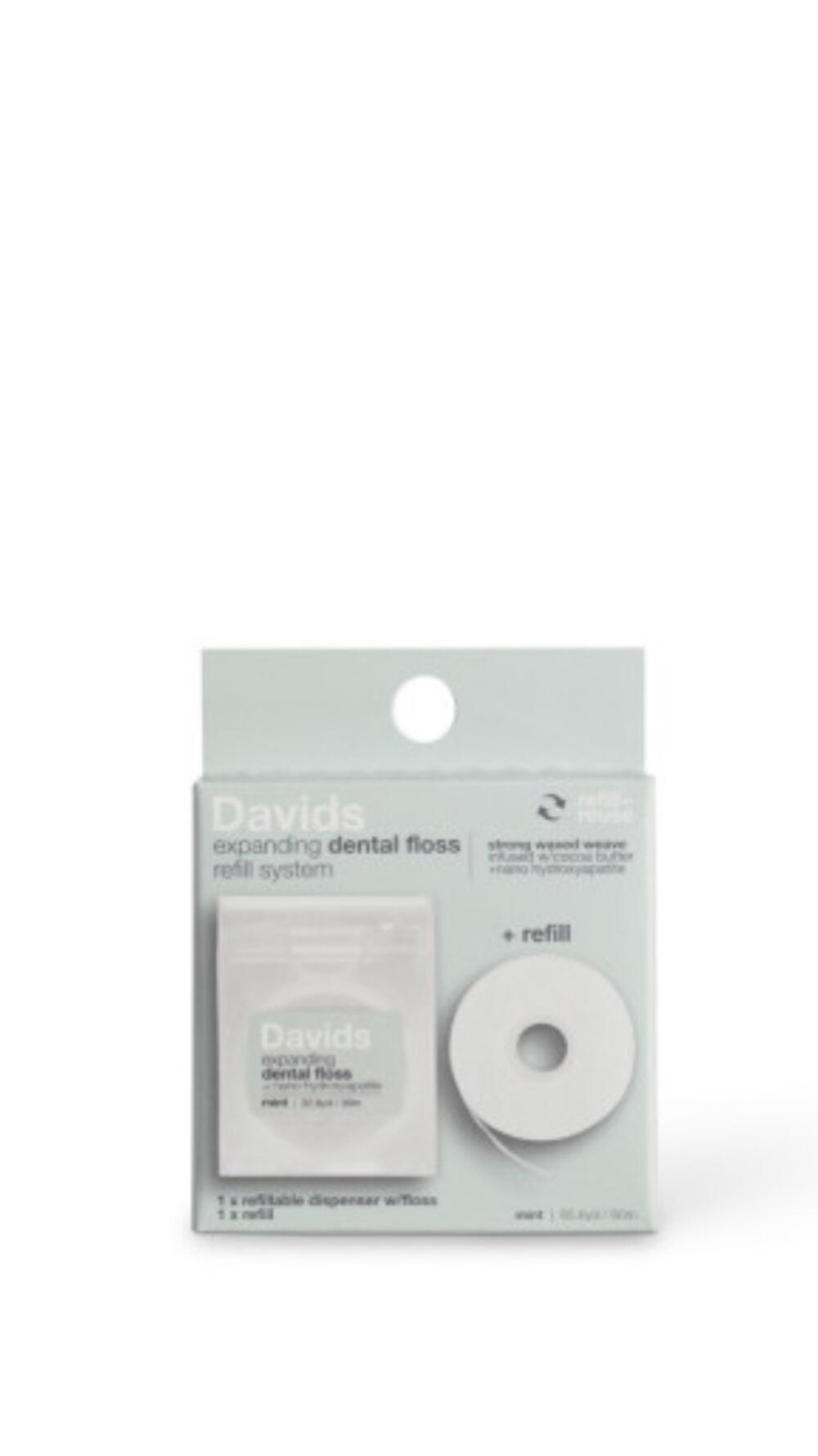 Зубна нитка +рефіл Davids -