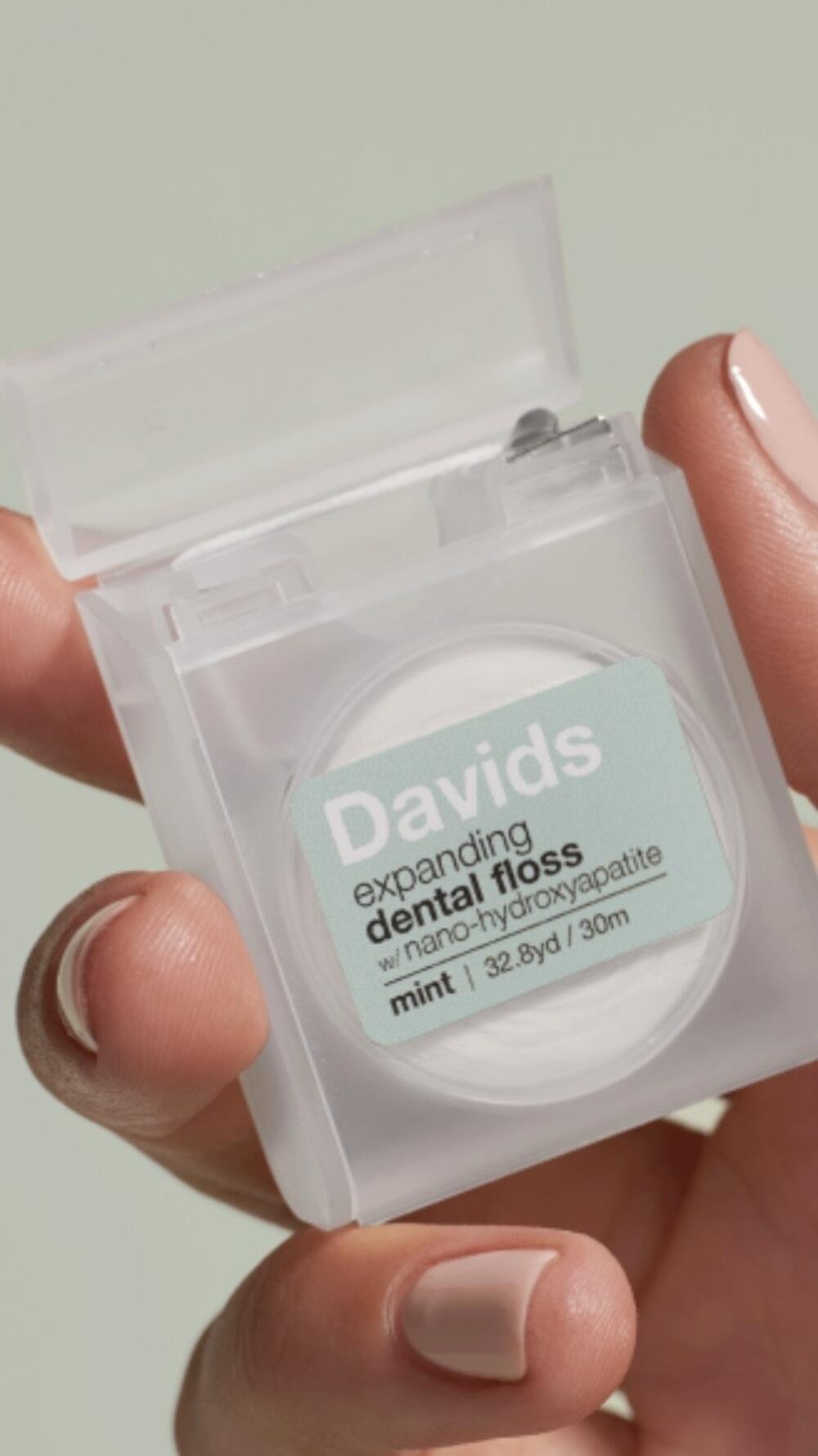 Зубна нитка +рефіл Davids 