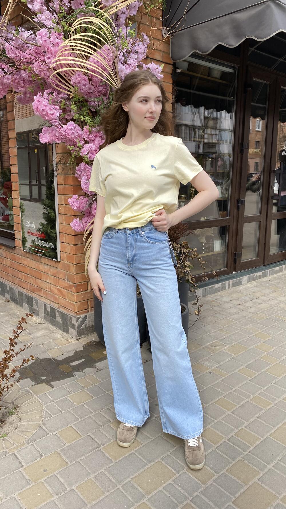 Джинси LJY mod.1564 Блакитний, 34