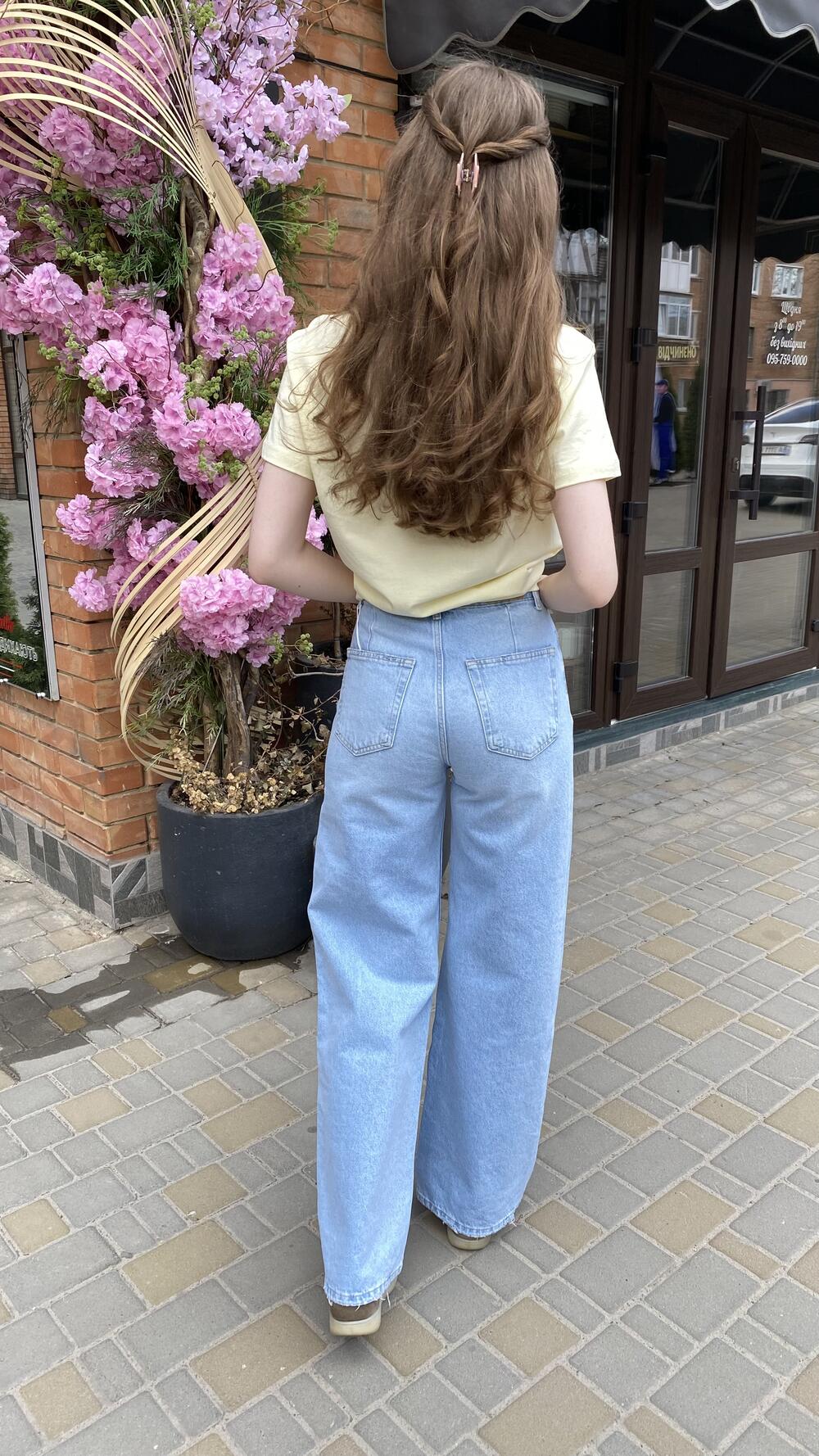 Джинси LJY mod.1564 Блакитний, 34